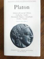 Skrifter 1 Sokrates f&ouml;rsvarstal Kriton Euthyfron Laches Den mindre H-G&auml;stab