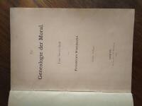 Zur Genealogie det Moral,  Eine Streitschrift