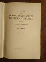 Studier r&ouml;rande Skandinaviens &auml;ldsta politiska indelning