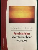 Feministiska litteraturanlyser 1972-2002