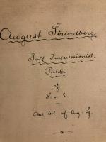 August Strindberg  - Tolf Impressionistbilder 