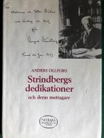 Strindbergs dedikationer och deras mottagare