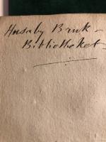 Intressant proveniens: har ing&aring;tt i bibliotektet p&aring; Huseby: Anteckningar under en Resa i England &aring;ren 1797, 1798 ocg 1799 p&aring; Bruks Societetens anmodan utgifne I-II + Planschband med 37 kopparstuckna planscher i format tv&auml;r folio