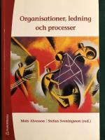 Organisationer, ledning och processer