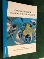 Organisationer, ledning och processer