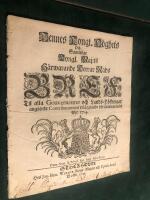 Hennes Kongl. H&ouml;ghets och Samtelige Kongl. Maj:ts h&auml;rwarande herrar R&aring;ds Bref til alla Gouverneurer och Lands-h&ouml;fdingar ang&aring;ende Contributionens erl&auml;ggiande f&ouml;r innewarande &aring;hr 1714