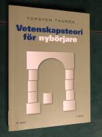 Vetenskapsteori f&ouml;r nyb&ouml;rjare