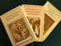 Companion to Russian Studies 1-3 (1 An introduction to Russian History. 2 An introduction to Russian Language and Literature. 3 An introduction to Russian Art and Architecture)