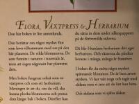 Humlans herbarium - Flora, V&auml;xtpress & Herbarium