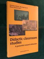 Didactic classroom studies : a potential research direction