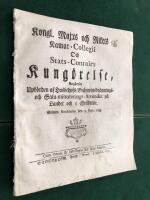 Br&auml;nnvin 1700-tal: Kung&ouml;relse ang&aring;ende Upb&ouml;rdem af husbehofs-Br&auml;nwinsbr&auml;nnings- och Salu-minuterings-Arrendet p&aring; Landet och i St&auml;derne. 