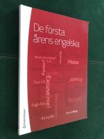 De f&ouml;rsta &aring;rens engelska