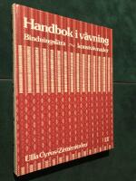 Handbok i v&auml;vning : bindningsl&auml;ra, konstv&auml;vnader