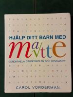 Hj&auml;lp ditt barn med matte genom hela grundskolan och gymnasiet