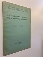 Vegetationen p&aring; Halle- och Hunnebergs rasmarker. 