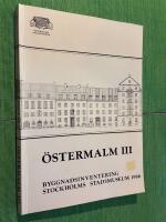 &Ouml;stermalm III : byggnadsinventering