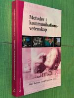 Metoder i kommunikationsvetenskap