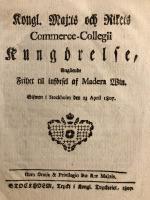 Kung&ouml;relse ang&aring;ende Frihet til inf&ouml;rsel af Madera Win.