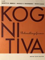 Kognitiva behandlingsformer