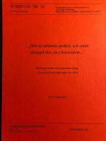 ...."f&ouml;rst att inh&auml;mta spr&aring;ket, och sedan derupp&aring; l&auml;ra sin Christendom..." - Om finska b&ouml;cker och sameundervisning i Torne och Kemi lappmarker f&ouml;re 1850