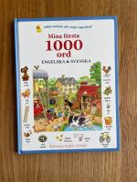 Mina f&ouml;rsta 1000 ord: engelska & svenska
