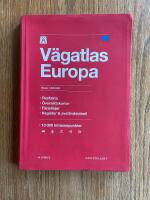 M V&auml;gatlas Europa Skala 1:800 000