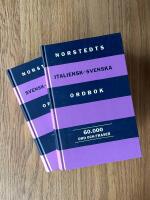 Norstedts italiensk-svenska och svensk-italienska ordbok (två band)