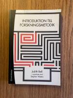 Introduktion till forskningsmetodik