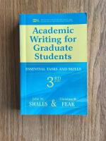 Academic writing for graduate students : essential tasks and skills