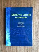 Mot b&auml;ttre vetande i matematik
