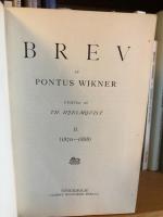 Skrifter av Pontus Wikner, tolfte delen: Brev 1870-1888