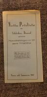 Netto-Prislista fr&aring;n Syfabriken &Auml;lvsered g&auml;llande f&ouml;r Huvudkatalogen n:r 121 samt tygerna V&aring;ren och Sommaren 1947