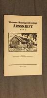 V&auml;rnamo Hembygdsf&ouml;renings &Aring;rsskrift 1942