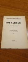 Sm&aring;l&auml;ndska Hembygdsb&ouml;cker V. Om V&auml;rend. En akademisk avhandling