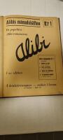 Alibis m&aring;nadsh&auml;ften - Alibi Veckans kriminalroman &Aring;rg&aring;ng 1 Nr 1-13 1933