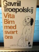 Vita Bim med svart &ouml;ra