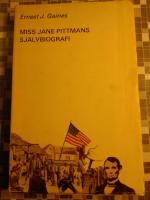 Miss Jane Pittmans sj&auml;lvbiografi