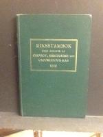 Riksstambok &ouml;ver avelsf&aring;r av Cheviot-, Shropshire- och oxforddown-ras.
