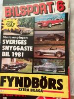 Bilsport 1981