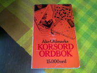 Korsord - ordbok : 15.000 ord