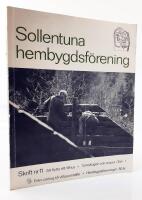 Sollentuna hembygdsf&ouml;rening - Skrift nr 11