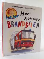 H&auml;r kommer brandbilen