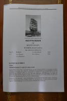 Skeppsorder 2020 Nr 1,  2 och 3. och 4.