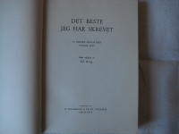 Det beste jeg har skrevet. Norsk antologi