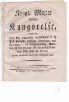 Kongl Majts Kung&ouml;relse Mot  lurendr&auml;geri och tullf&ouml;rsnillning