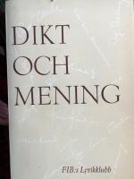 Dikt och mening