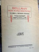 Bellman och hans diktning
