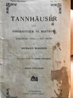 Tannh&auml;user och S&aring;ngarstriden p&aring; Wartburg