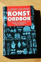 Konstordbok