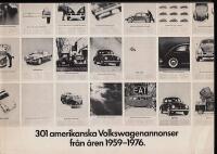301 amerikanska Volkswagenannonser fr&aring;n &aring;ren 1959-1976
